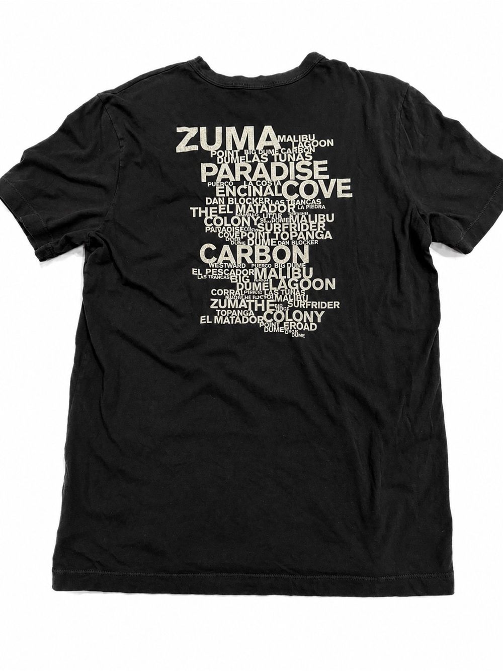 James Perse Malibu California Surf Graphic Tee Made in USA